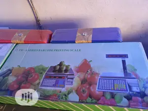 Barcode Label Printing Scale for Weigh Barcode/Label