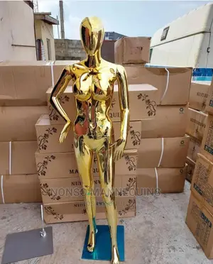 Brand New G6 Gold Chrome Female Mannequins