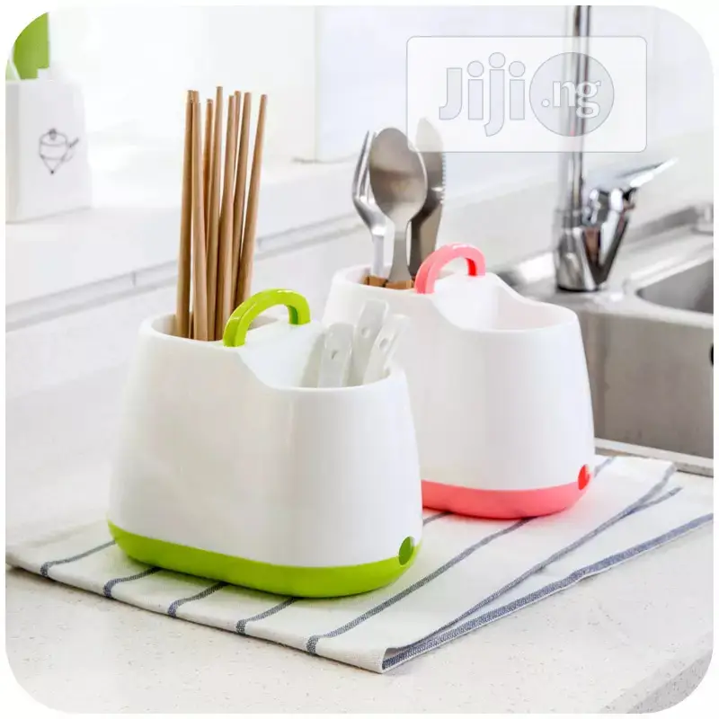 Spoon Fork Storage With Drainer