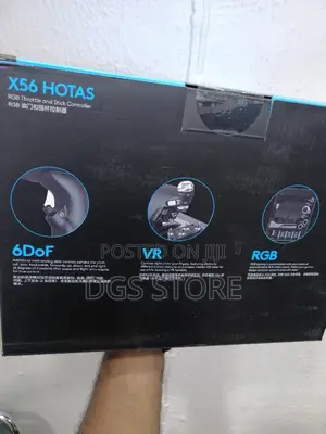 Logitech X56 Hotas RGB Throttle Stick Controller