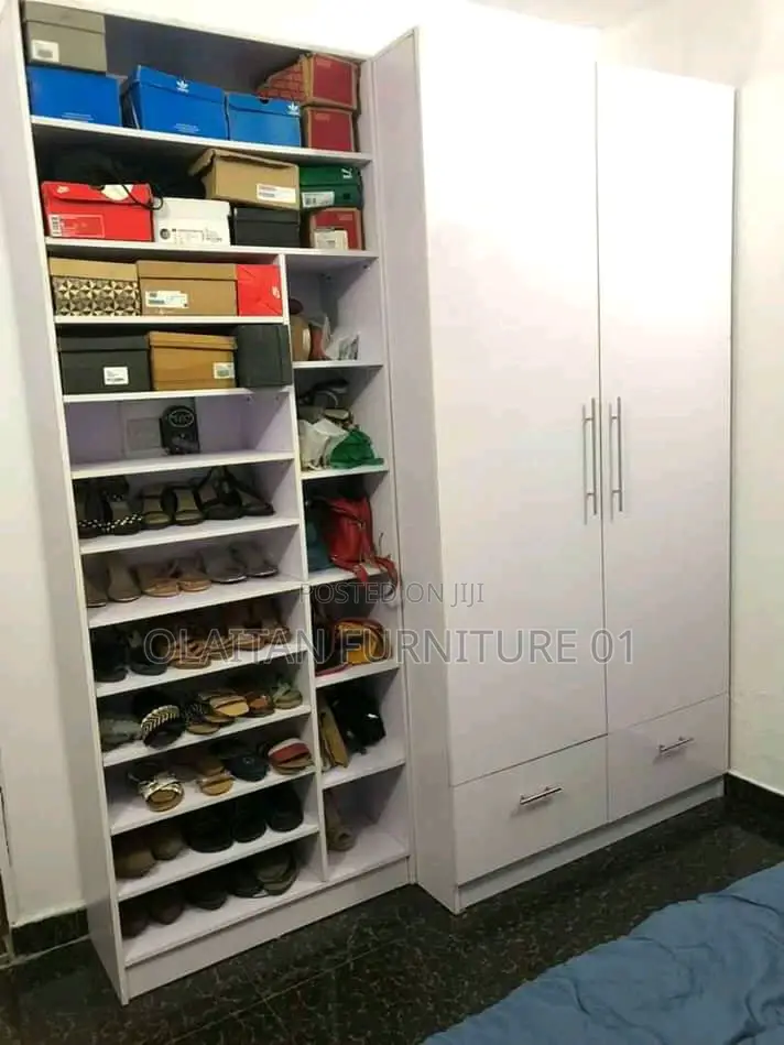 2door Waldrobe+Shoe Rack