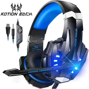 PC Laptop PS4 New X-Box Gaming Headsets With Light Mic Bass