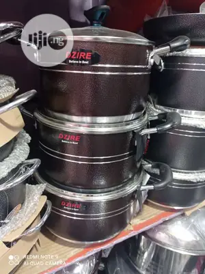 3 Sets of Non Stick Cooking Pots