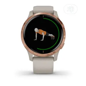 Garmin Venu Light Sand With Rose Gold Hardware