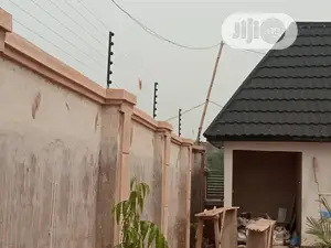 Durable Electric Fence Security Install on One Plot of Land