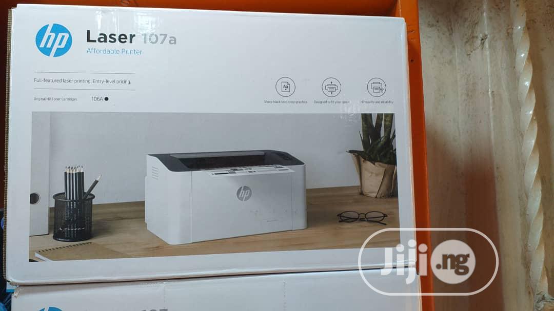 HP Laserjet Pro M107a Monochrome Printer in Ikeja Printers & Scanners, Delight Computers Ltd