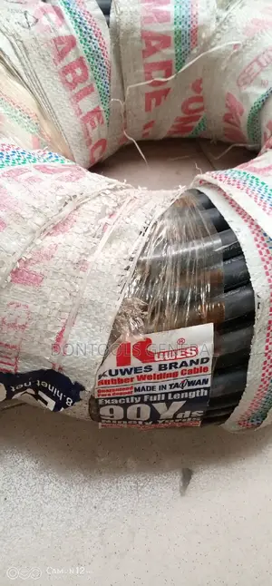 70mm by 90yard Kuwes Brand Rubber Welding Cable