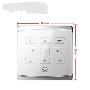 Smart Bluetooth FM USB Wall Amplifier for Ceiling Speakers