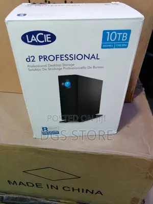 Lacie D2 Professional External Hard Drive 10tb
