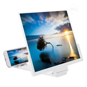 14'' Folding Magnifier 3D HD Amplifier Stand Mobile Screen