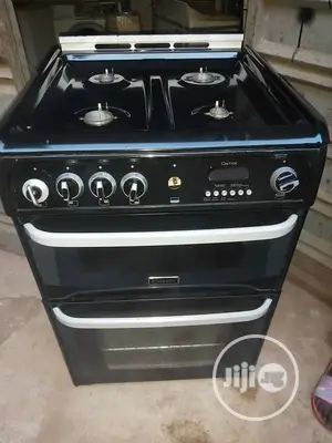 Cannon 4 Burner Gas Cooker With Double Oven