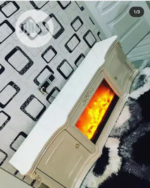 TV Set With Fire-Plate