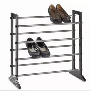 4 Tiers Expandable Wooden Shoe Rack