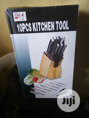Master Chef Stainless Steel Knife Set - 10 Pieces
