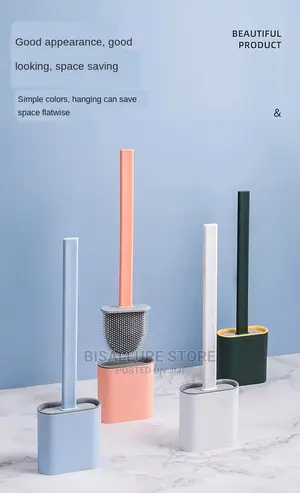 Silicon Wall Sticker Toilet Brush