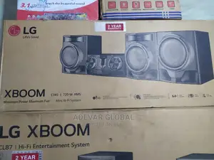 LG CJ45 XBOOM 720W Hi-Fi Entertainment System With Bluetooth