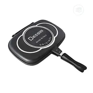 Dessini Non-Stick Double Sided Pressure Grill Pan 40cm