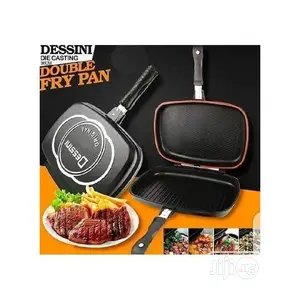 Dessini Italy Double Non-Stick Sided Pressuregrill Pan 36cm