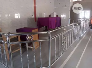 Stainless Railings at Pulpit in Church