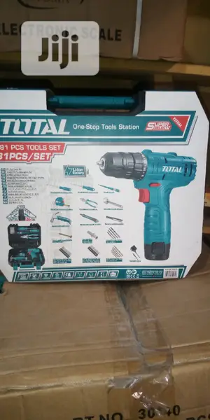 Total Set With Battery Drill