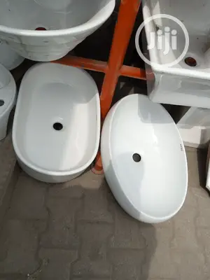 Egg Shape Cabinet Basin