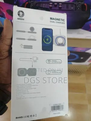 Green Magsafe Deux Charger
