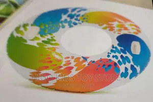 Color Whirl Tube Float