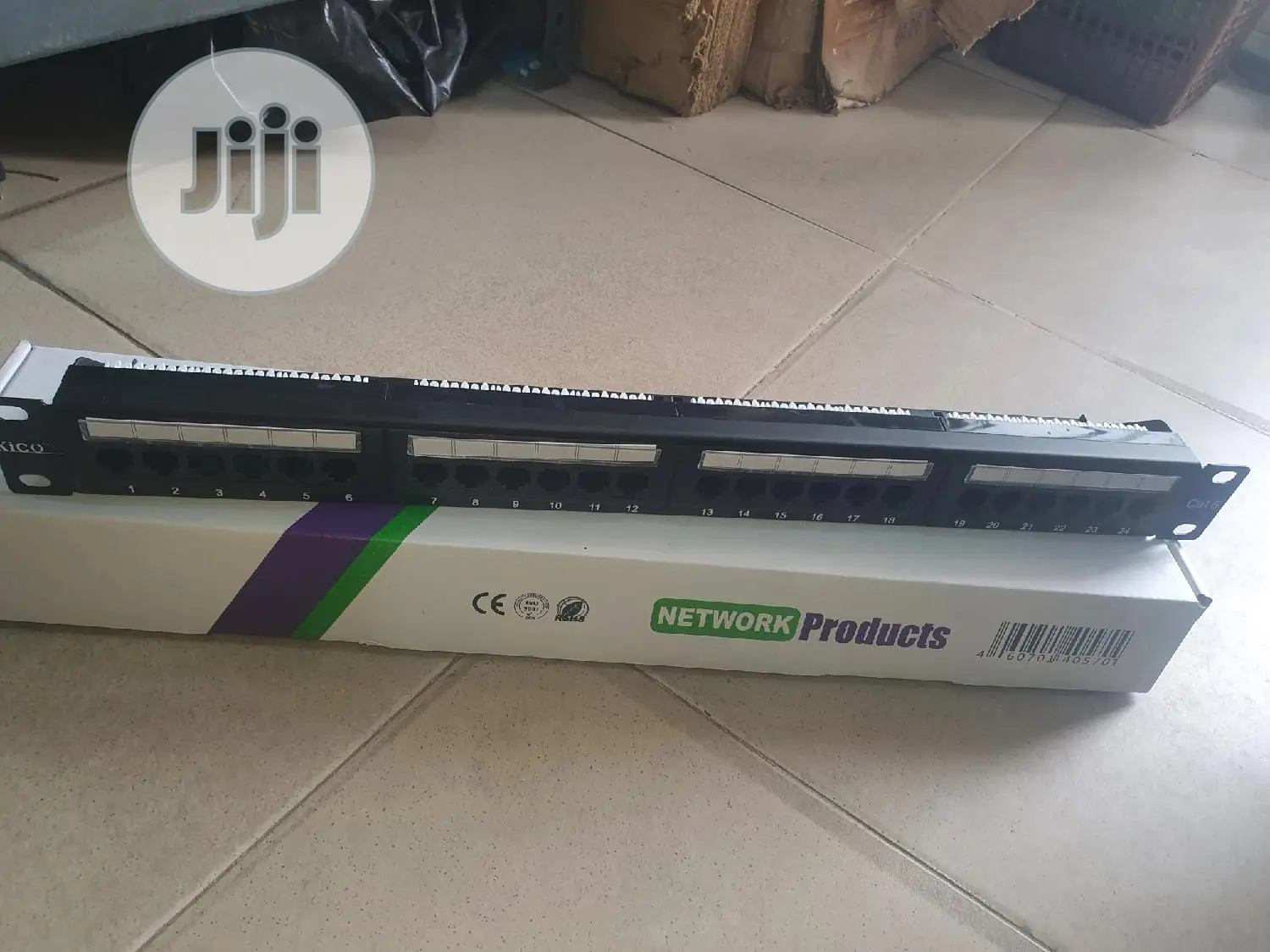 24port Cat6 Patch Panel