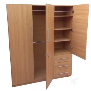 Standard 3 Doors Wardrobe With FREE OTTOMAN