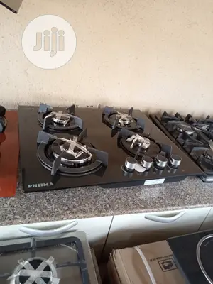 4 Gas Burner Glass Top