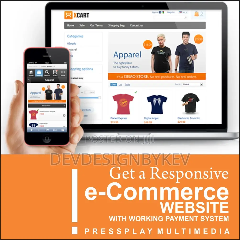 E-Commerce Website Design