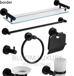 Black Bathroom Accessories