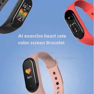 M5 Bluetooth Smart Bracelet Waterproof Heart Rate Watch