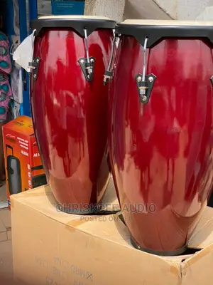 Conga Drum Pair With Stand