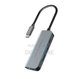 Powerology Usb C 4in1 With Usb +Hdmi