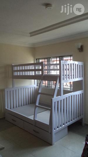 Trio Wooden Bunk Bed White