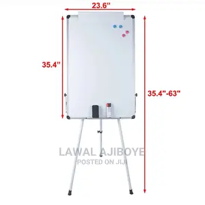 60*90cm Magnetic Whiteboard Writing Board Single Side With