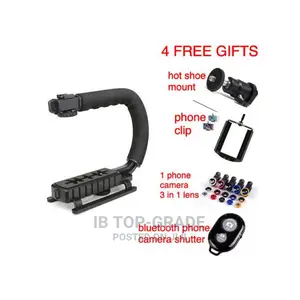 Extremely Versatile Handle Grip for Your Phones /DSLR Camera