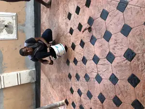 Concrete Stamped Floor Octagon Mold Design Box With Quality