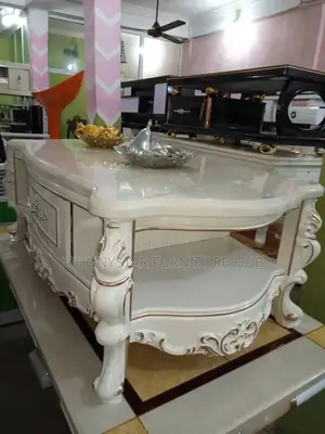 Italian Unique Royal Center Tables With Led Tv Stands