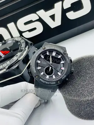 Casio G Shock Men's Analog/Digital Wold Resin Strap Watch