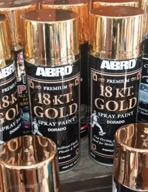 Abro Premium 18 KT Gold Spray Paint Dorado