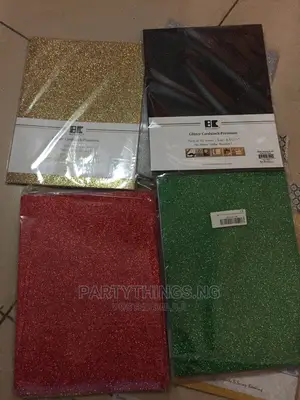 Cardstocks With Glitters