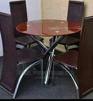 Original Glass 4seaters Dining Table