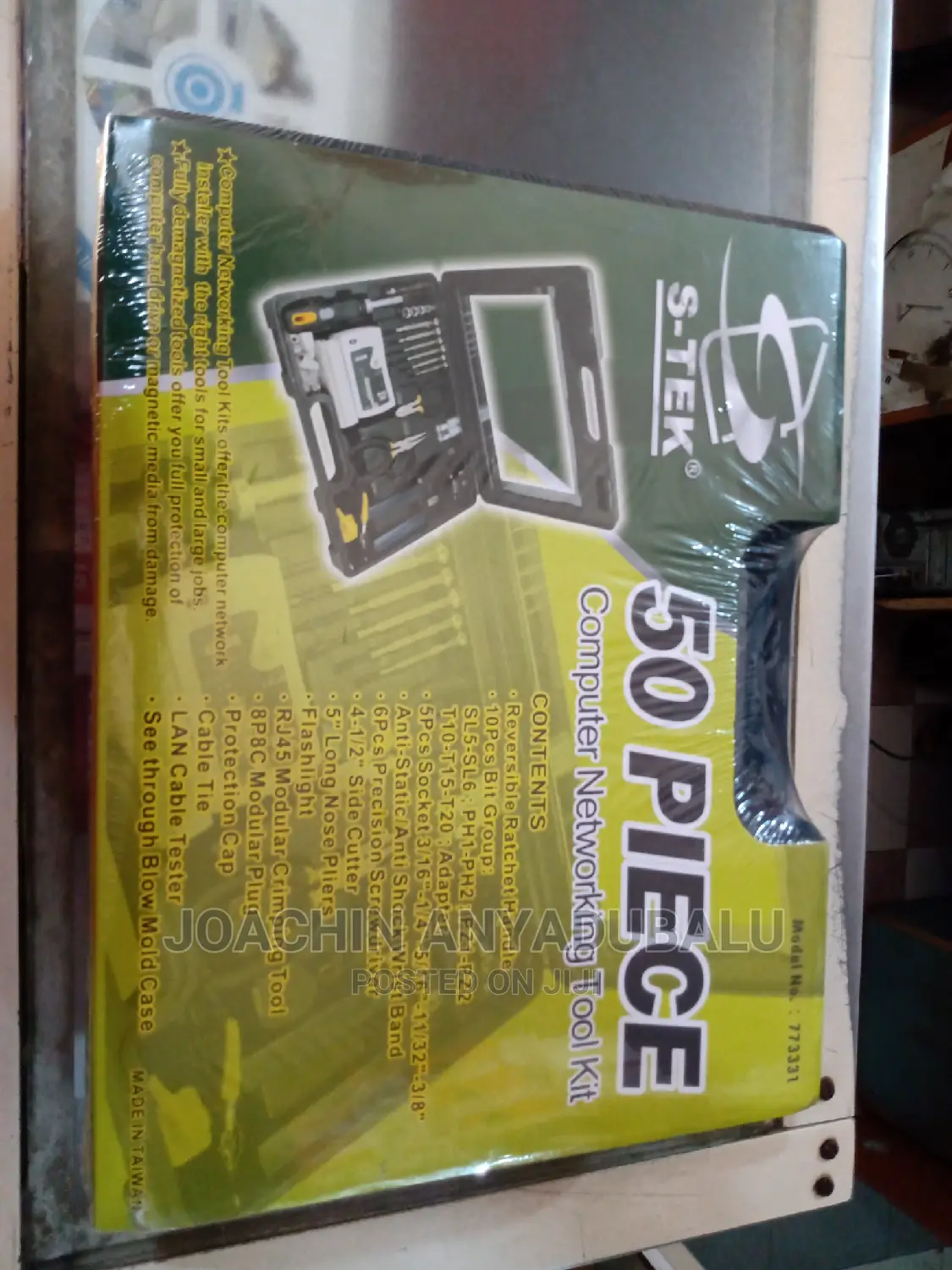 S-Tek Computer Networking Tool Kit, 50pieces Model-773331