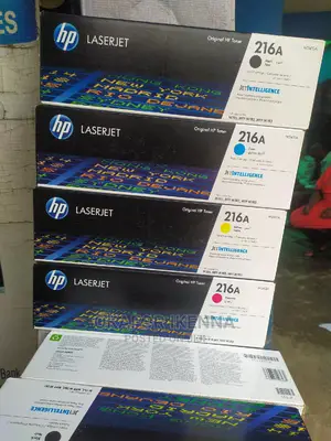 Hp 216a Toner Cartridge ( Black, Cyan ,Yellow Magenta)