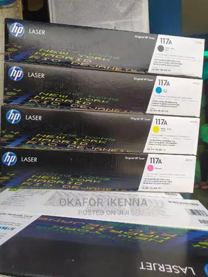 Hp Toner Cartridge 117A ( Black, Cyan, Yellow Magenta)