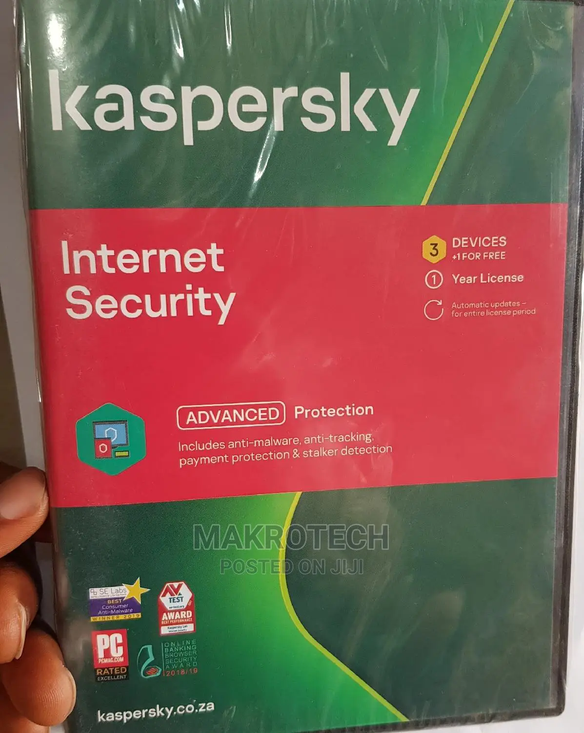 Kaspersky Internet Security 3+1user