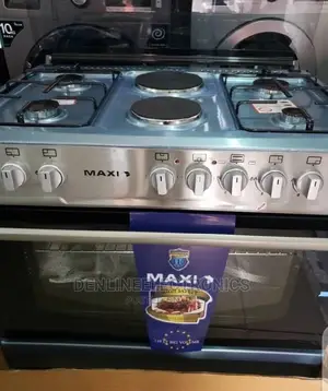 Maxi 4burners 2electric Oven Grill Gas Cooker