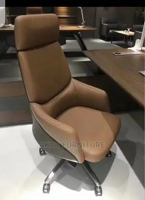 Brown Executive Swivel Office Chair